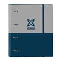 Miniatyrbild 1 av 2: Ring binder Munich Street Blue Grey 27 x 32 x 3.5 cm