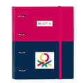 Miniatyrbild 1 av 2: Ring binder Benetton Cherry Cherry Navy Blue 27 x 32 x 3.5 cm