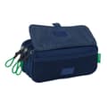 Miniatyrbillede 2 af 4: Holdall Benetton Green Navy Blue 21,5 x 10 x 8 cm