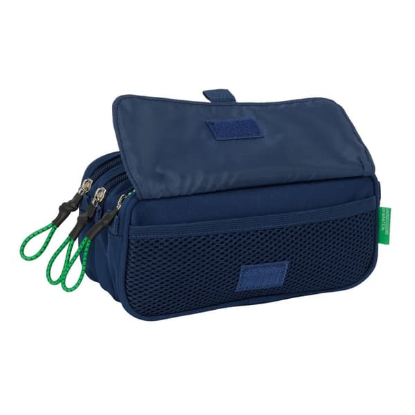 Holdall Benetton Green Navy Blue 21,5 x 10 x 8 cm