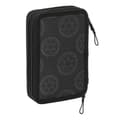 Miniatyrbillede 3 af 5: Double Pencil Case Star Wars Rebellion Black 12.5 x 19.5 x 4 cm Double Pencil Case 29 Pieces