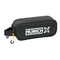 Miniatyrbillede 1 af 3: Double Carry-all Munich Topo Black 21 x 8 x 6 cm