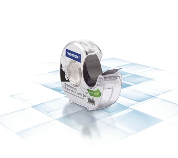 Magnetoplan 15510, Plast, Transparent, 1 styck