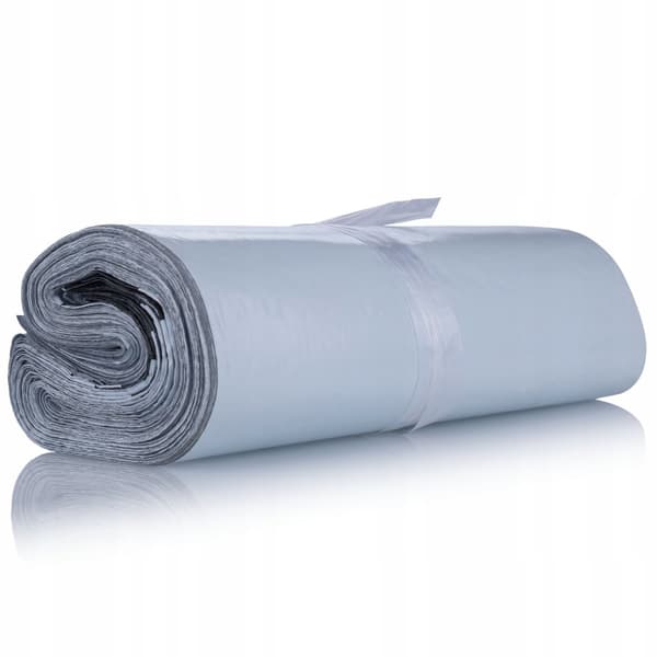 Rosfix Hvide folieposer med sort inderside 38x52cm + 2x Rosfix gul pakketape 48 mm x 50m
