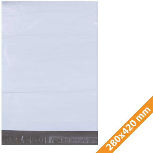 Rosfix Hvide folieposer 280 x 420 mm 100 stk.