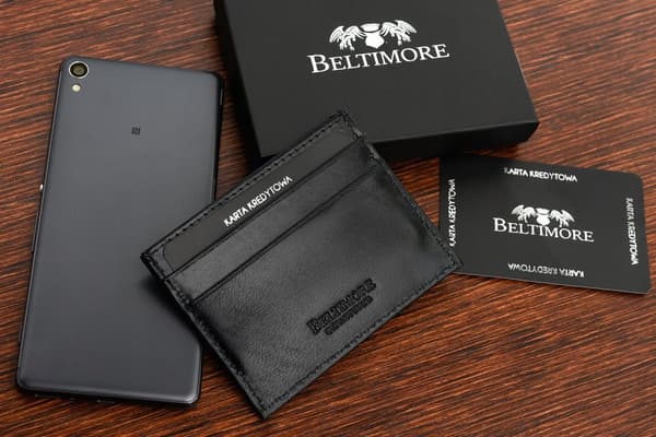 Beltimore Slim Leather Card Dokumentfodral