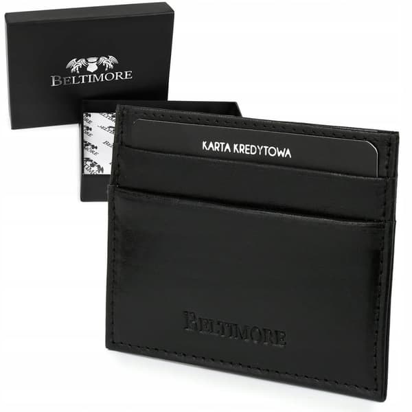 Beltimore Slim Leather Card Dokumentfodral