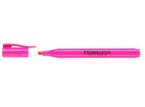 Faber-Castell 8704017, 1 kpl, Vaaleanpunainen, Kartiomainen kärki, Vaaleanpunainen, Vaaleanpunainen, Polypropeeni (PP)