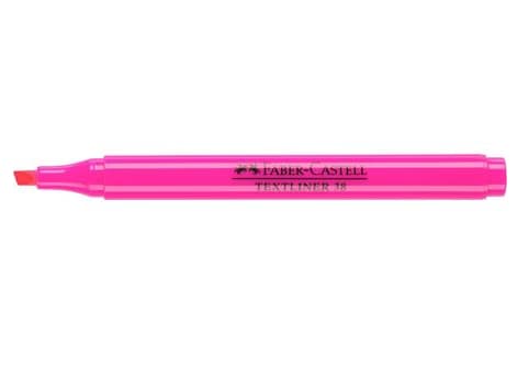 Faber-Castell 8704017, 1 kpl, Vaaleanpunainen, Kartiomainen kärki, Vaaleanpunainen, Vaaleanpunainen, Polypropeeni (PP)