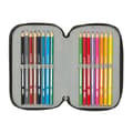 Miniatyrbild 3 av 6: Triple Pencil Case Minecraft Tnt Multicolour 12,5 x 19,5 x 5,5 cm 37 Pieces
