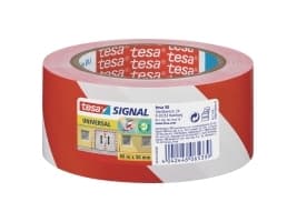 Tesa Signal Universal - Maskeringstape - 50 mm x 66 m - polypropylen - rød, hvit