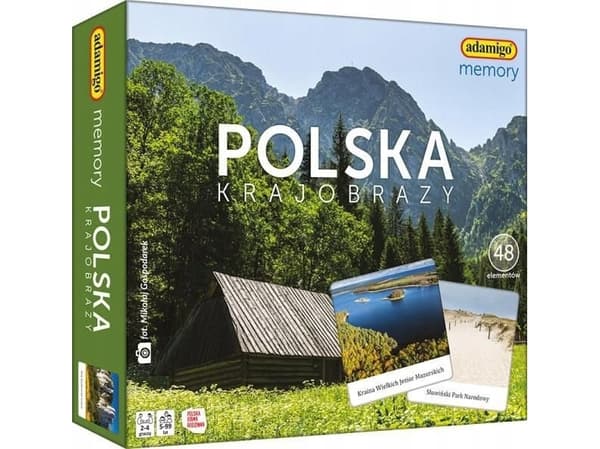 Poland landscapes Memory game Adamigo 07899