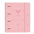 Miniatyrbillede 1 af 2: Ring binder Glow Lab Hearts Replacement (100 Sheets) A4