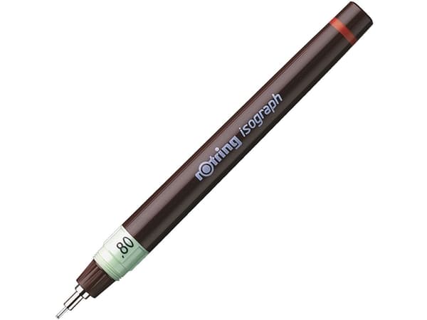 Rotring 1903495, Kulspetspenna, brun, grön, 0,8 mm