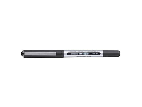 Roller pen, Uniball Eye, 0,2MM, black 40109646, pack of 12 pieces - (12 stk.)