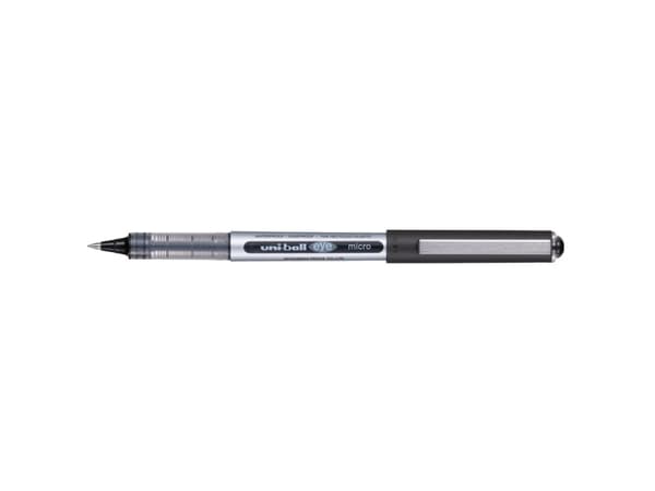 Roller pen, Uniball Eye, 0,2MM, black 40109646, pack of 12 pieces - (12 stk.)