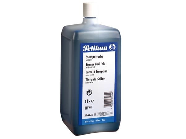 Pelikan 351312, 1000 ml, Blå, Flaske, 1 stykker
