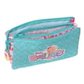 Miniatyrbillede 3 af 3: Triple Carry-all The Bellies Purple Turquoise White 22 x 12 x 3 cm