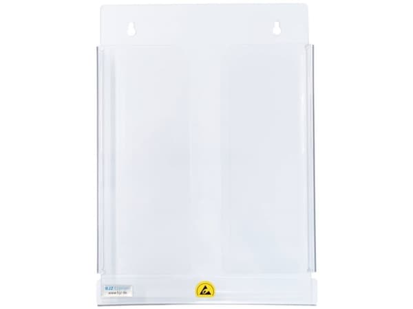 BJZ A-32148 ESD-brochureholder Transparent A4 1 stk (B x H x T) 220 x 310 x 40 mm