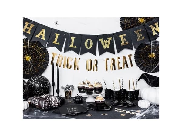 Halloween bogstavbanner