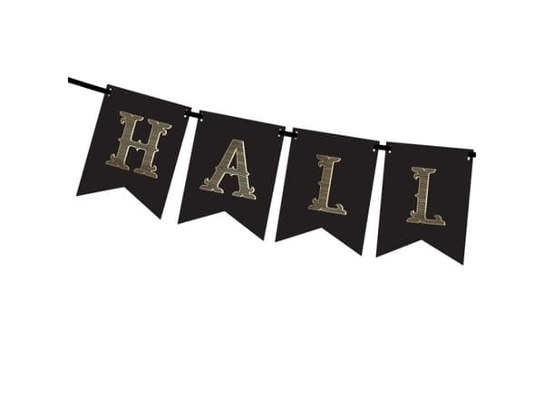 Halloween bogstavbanner