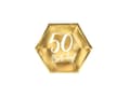 Miniatyrbild 1 av 2: Guld paptallerkner, 50 år