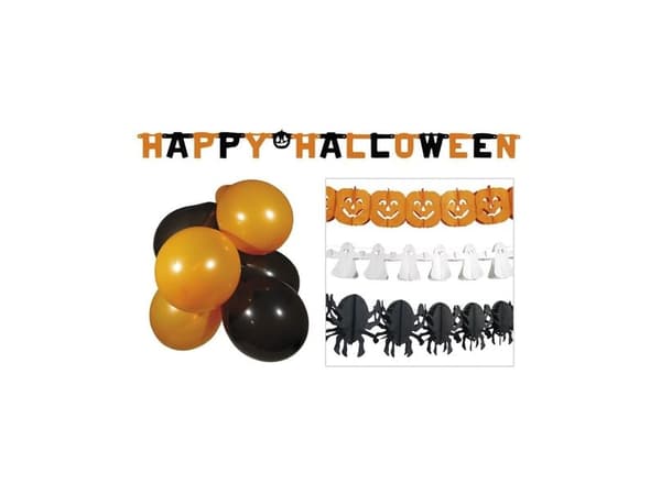 Boland 74588, Dekorasjon, Bomull, Latex, Papir, Sort, Oransje, Hvit, CE, 170 g, 14 stykker