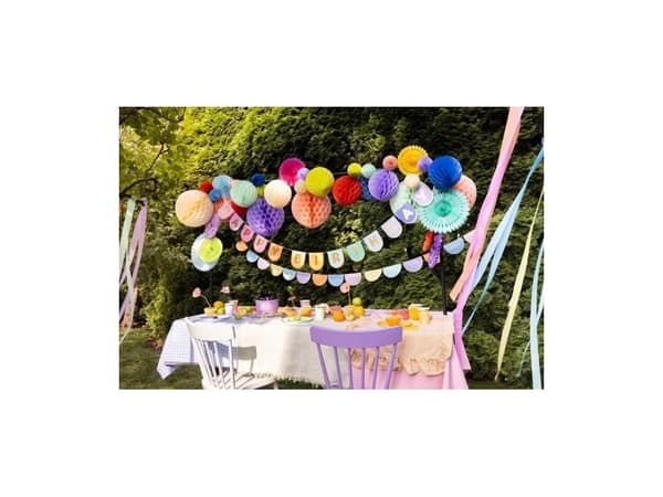 Party Deco pehmopaperipallo, sininen, 10 cm. universaali