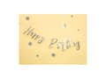 Miniatyrbild 2 av 4: Happy birthday banner sølv