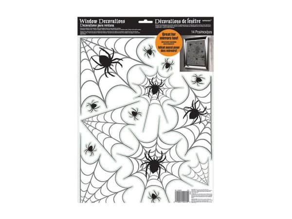 Amscan 248600-55, Vinyl, Svart, Hvit, 431 mm, 305 mm, 14 stykker