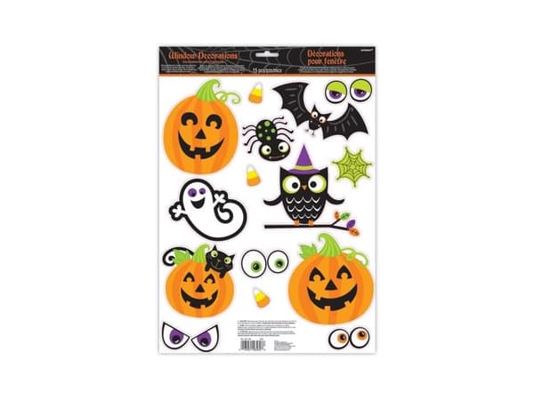 Vinduesdekoration Halloween family