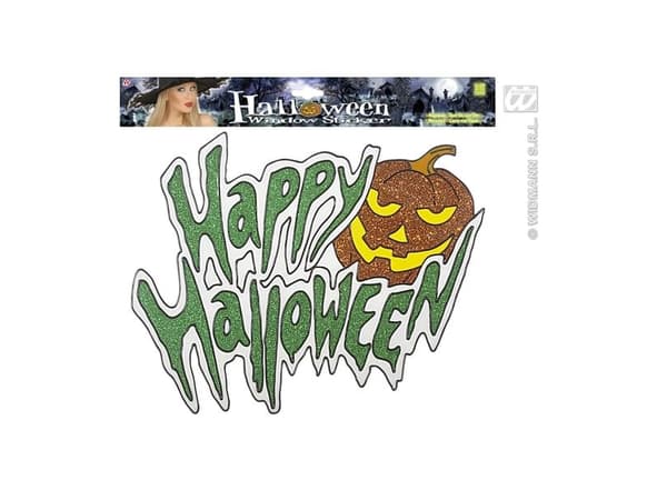 Halloween vinduesdekoration