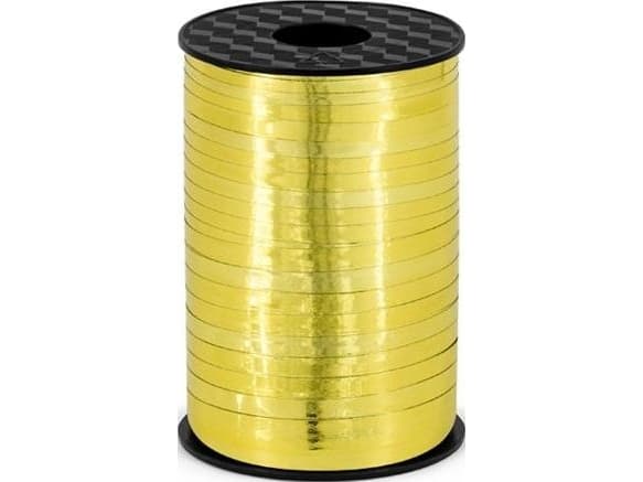 Gavebånd, guld metallic 225m
