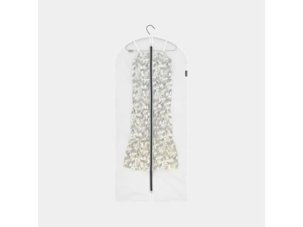Brabantia 148941, Myk klesoppbevaringsbag, Hvit, L, Glidelås, 60 cm, 135 cm