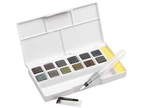 Derwent Graphitint Paint Pan sæt