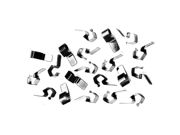 Clips t/sylteglas, Rund, Ø 100 metal, metallic, pakke a 12 stk Weck Velegnet til indirekte tilbere