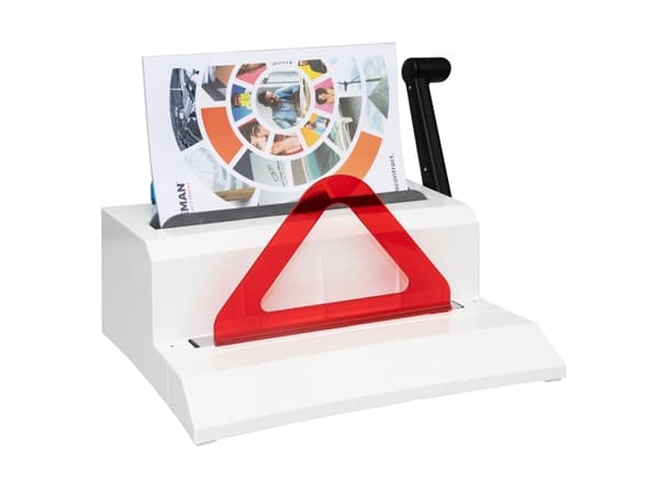 Indbindingsomslag A4P, Crystal Flex 1-15 ark, sort