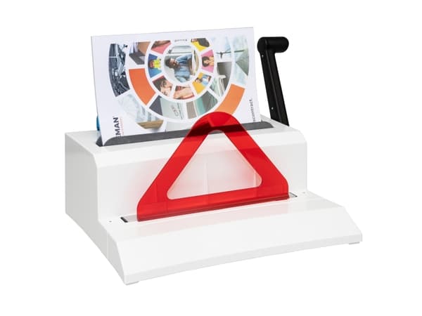 Innbindingsomslag A4P, Crystal Flex 221-340 ark, aluminium