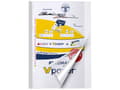 Miniatyrbild 3 av 5: Inbindningsomslag A4P, Crystal Flex 16-40 ark, aluminium