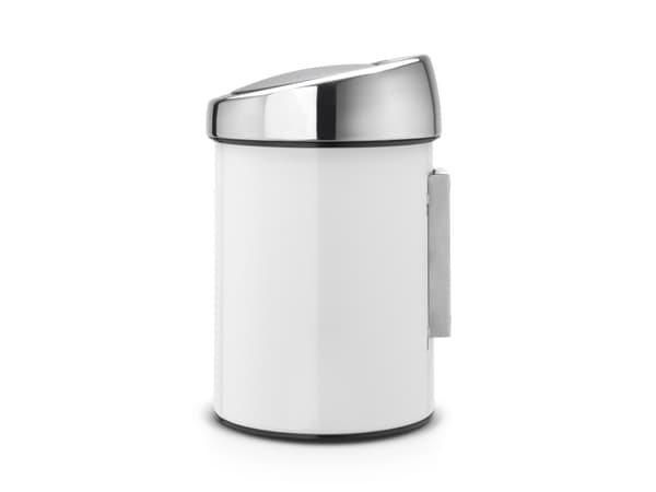 Brabantia avfallsbeholder med trykknapp hvit (22364488)