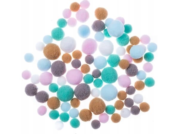 Stnux PUSH PILLOWS, FROSTY PASTELS MIX, 90 st.