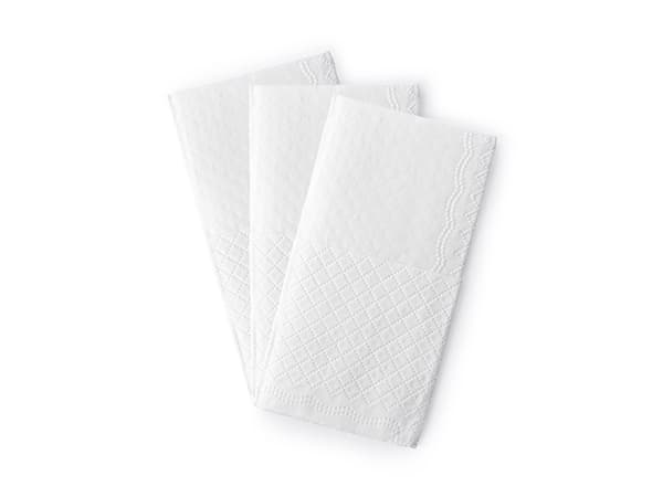 PartyDeco CHH1-019-KARTONG, hvit, papir, monokromatisk, 160 mm, 35 mm, 125 mm