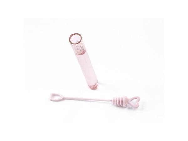 Sæbebobler, pink hjerter 48 stk