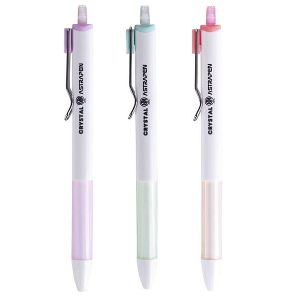 Crystal Astra 3-pack automatisk kulspetspenna