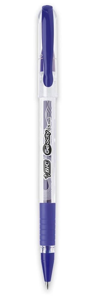 Gel-ocity Stic BIC gelpenna blå