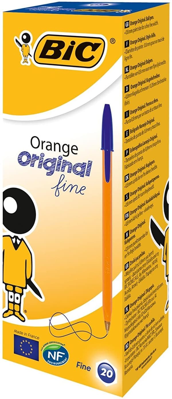 BIC Orange pen 20 stk blå BOX