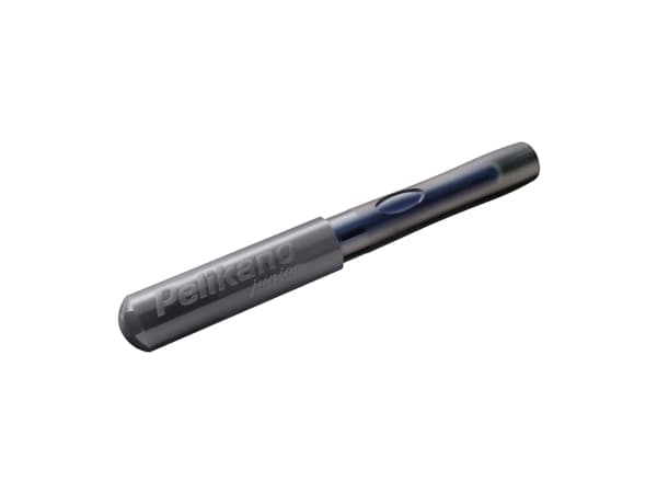 Pelikan 824880, Antracit, Påfyllning med bläckpatronssystem, Blå, Rostfritt stål, Vänsterhänt, Tyskland