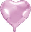 Miniatyrbilde 3 av 5: Folieballon Hjerte, lyserød