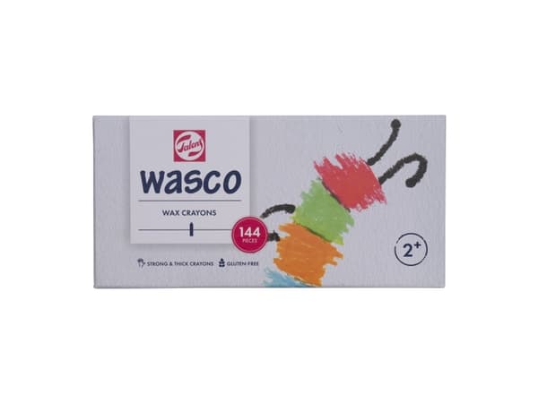 Talens Wasco wax crayons large pack | 144 pieces