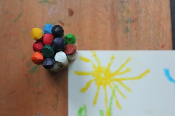Talens Wasco wax crayons large pack | 144 pieces